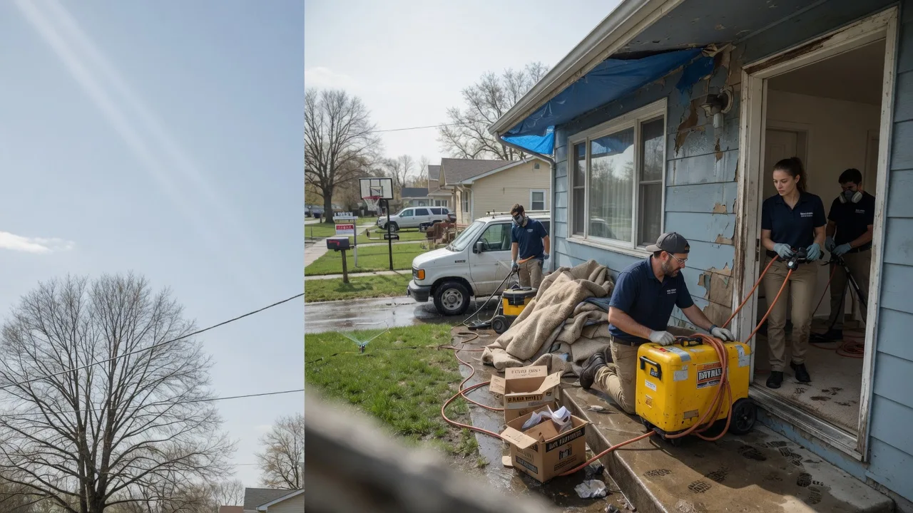 Basement Flood Cleanup in Middleton, MI near me